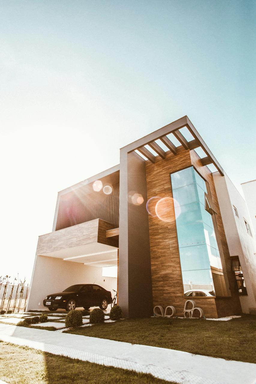 Home entrance and garage illustrating arrival and shared household access